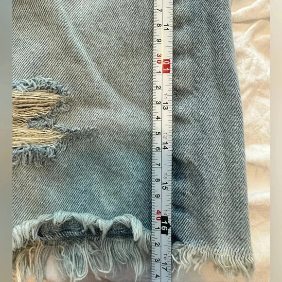 Wild Fable High Rise Denim Bermuda Shorts 
Size 0 - Picture 4 of 5